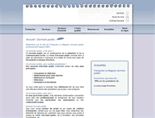 Tablet Screenshot of lemaguet-ecrivain-public.fr